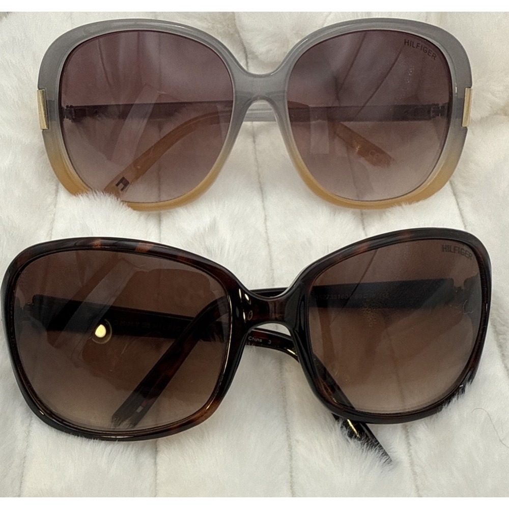 2 PACK: TOMMY HILFIGER HOLLYWOOD-BAROQUE SUNGLASSES- TENLEY WPOL27 & JANETWPOL90